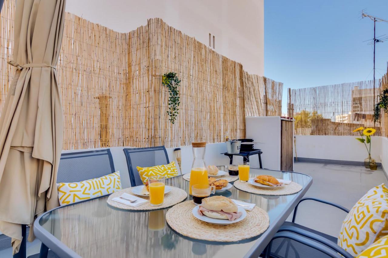 Faro: Casa Trevo Com Terraco Bbq Villa Exteriör bild